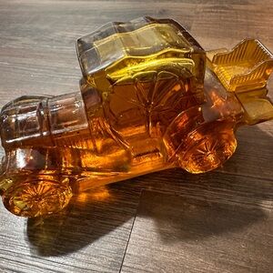 Vintage Avon Packard Roadster Oland Cologne Bottle | Amber Glass Avon Decanter